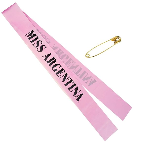 Miss Dead Receptionist Sash Accessoriess Prop For Halloween Argentina Costume🐟 - Picture 1 of 7